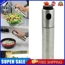 Stainless Steel Olive Pump Spray Bottle Oil Sprayer Pot Cooking Tool HOT