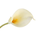 10pcs Calla Bridal Wedding Bouquet  Latex Real Feeling Flower Milk White