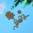 Snowvirtuos 3 Piece Flower Cutting Tools Metal Stencils Scrapbook Emboss Cra