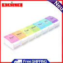 Moistureproof Safe Medicine Container Mini 7 Cells Pill Box Tablet Storage Box