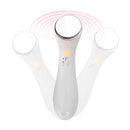 Ultrasonic Ion Face Lifting Beauty Device Skin Care Facial Massager (White)