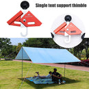Tent Canopy Strut Pole Thimble Adjustable Top Support Connector (Red 1pc) Newly