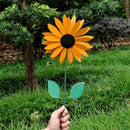 Decoration Rotating Sunflower Wind Spinner Windmill Lawn Flower Wind turn