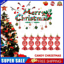 #A Christmas Tree Candy Pendant Plastic Lollipop Pendants for Family Interior