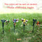Solar Powered Artificial Flying Lawn Stakes Yard Art Ornament (Hummingbird)