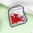 Blood Bag Brooches Enamel Shirt Clothes Doctor Nurse Pin Jewelry (Style 2)