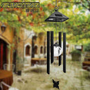 Garden Decor Pendant Bell LED Light Wind Chimes Solar Wind Chime Lights