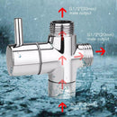 3 Way 1/2 Shower Faucet Water Splitter Shower Valve Diverter Nozzle Adapter