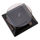 Solar Showcase 360 Turntable Rotating Jewelry Watch Ring Display Stand 037