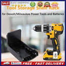 Plastic Storage Shelf 2 in 1 Machine Holder Power Tool Rack for Dewal/Milwaukee