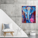 Animal Oil Paint By Numbers Kit DIY Frameless Drawing Picture for Adults Decor