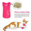 Cat Catnip Toys - Pet Supplies Kitten Plush Chew Toys for Cats (Pink)