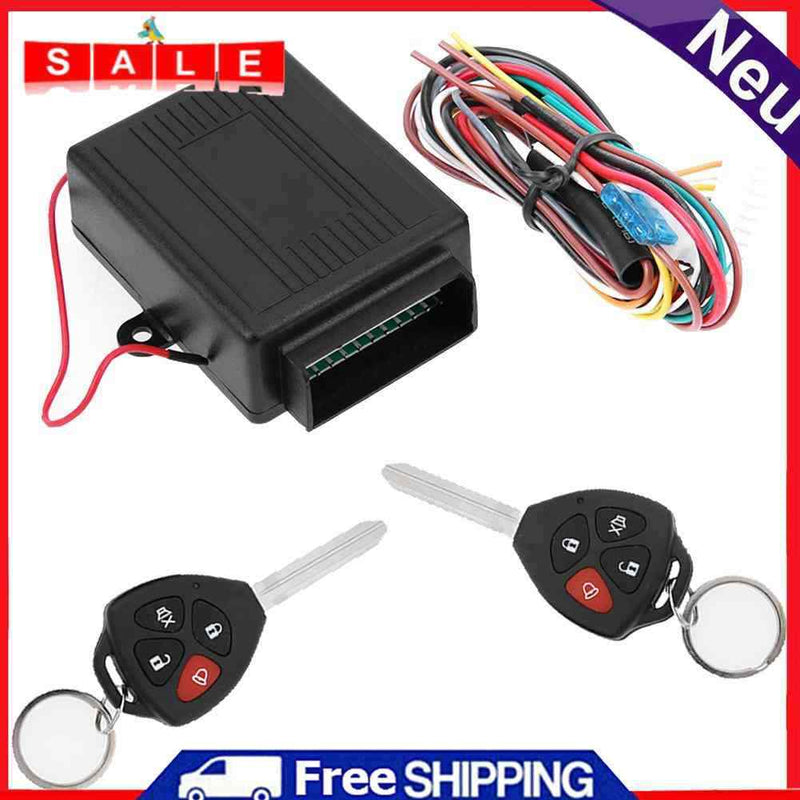 Universal 12V Car Center Lock Keyless Entry System Central Control T