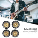 4pcs Guitar Tone Knobs Volume Control Top Hats for EPI LP Electric Guitar Parts