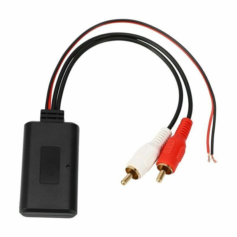 1x Car Universal Wireless Bluetooth Module Music Adapter Rca NICE Aux Audio F6Y0