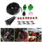 25m Hose DIY Adjustable Drip Irrigation Kit Controller System Garden
