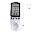 Plug in Power Meter Electricity Analyzer Monitor Voltage Wattmeter (FR) Newly