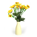 Artificial Sunflower Lifelike Silk Flower Photo Prop Bouquet Wedding Party Decor