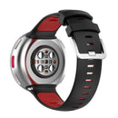 Silicone Strap for Polar Vantage V2 Watch Band Replacement (Black Red) Newly