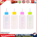 60mL Pet Milk Bottle Nipple Pacifier Dog Puppy Cat Drinking Water Feeder Newly