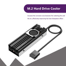 Ineo M.2 NVME Solid State Disk Heatsink Cooler Heat Radiator Cooling Pads Newly