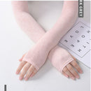 Running Summer Cooling Sun Protection Arm Sleeves Lace Gloves Arm Cover
