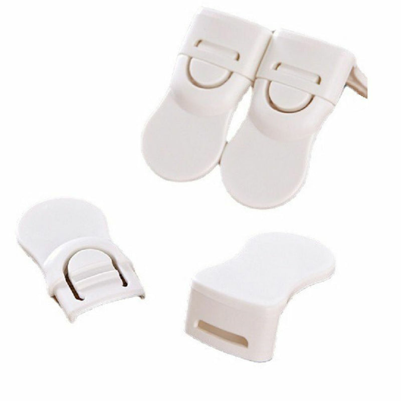 Drawer Lock Closing Buckle Child Safety Lock Cabinet Door Right Angle Lock