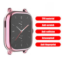 TPU Full-Cover Watch Protective Case Shell for Amazfit GTS 3/2/2e (Pink) Newly
