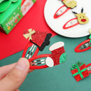 Claus Cute Gift Christmas Hair Clip Headwear Children Hairpin Hair Accessories