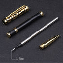 Signing Writing Supplies Ballpoint Pen Metal Rollerball Pen Signature Black Ink