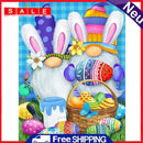 Easter Gnome Oil Paint By Numbers Canvas DIY Hand Painted Home Decoration Gift