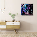 5D DIY Full Drill Diamond Painting Luminous Tiger Cross Stitch Embroidery Gif