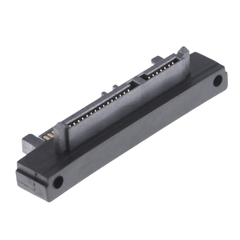 90 Degree 22Pin SATA Male to Female Port Adapter for SATA HDD SSD(Right)