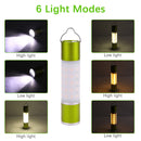 LED Portable Telescopic Flashlight Outdoor Camping Tent Emergency Night Light