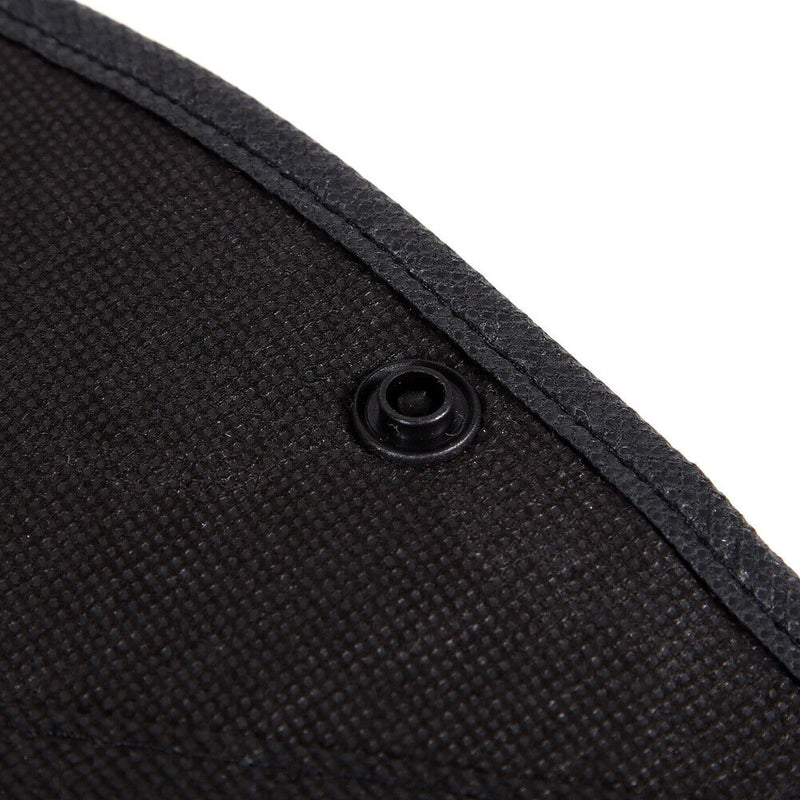 1pc Blck Dustproof Hanger Coat Clothes Garment Suit Cover Storage Bags