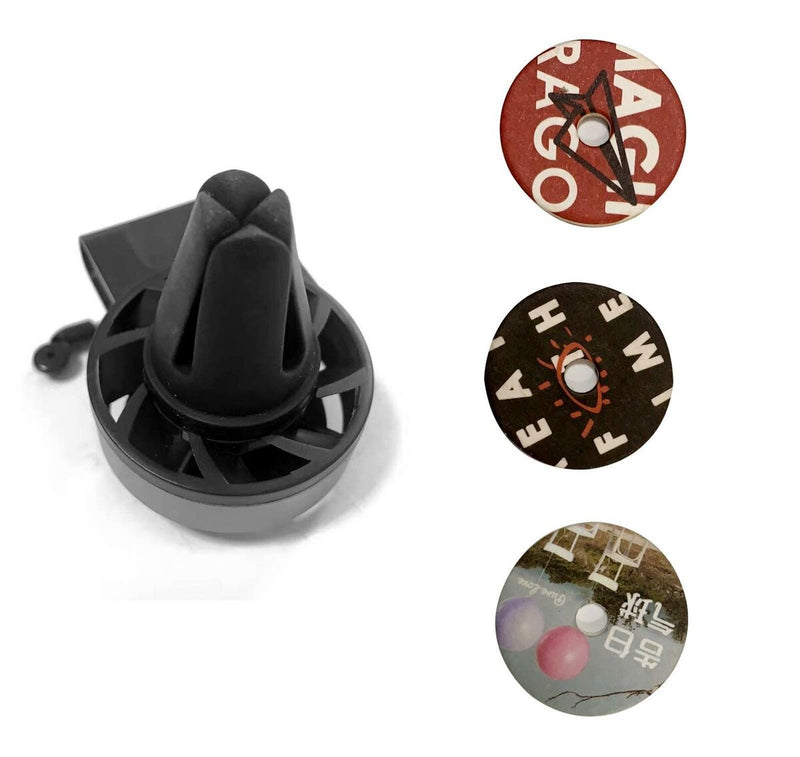Car Record Player Turntable Diffuser Car Vent Clip Fragrance Aromatherapy