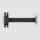 Ribbon Extension Cable Male-to-Female PCI-E3.0 1X Adapter Cable (90-Degree)