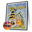 Diamond Painting 5D Cartoon Gnome DIY Full Round Drill Decoration Handwork Gifts