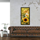 5D DIY Needlework Mosaic Craft Sunflower Embroidery Set Home Diamond Painting