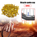 50pcs Metal Nipples for 14G 2mm Spokes MTB Mountain Bike Bicycle Cycling Parts