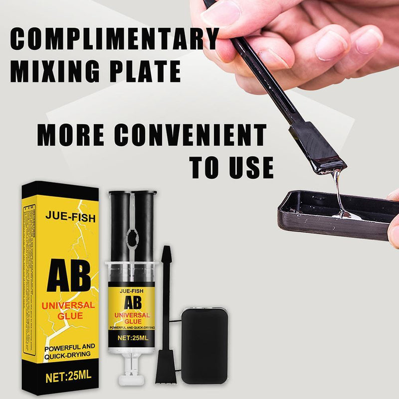 A + B Metal Repairing Super Glue Water Tank Casting Welding Agent Glues Kit