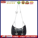 Women Butterfly Chain Pure Color Shoulder Underarm Bag Fashion PU Hobos Handbags