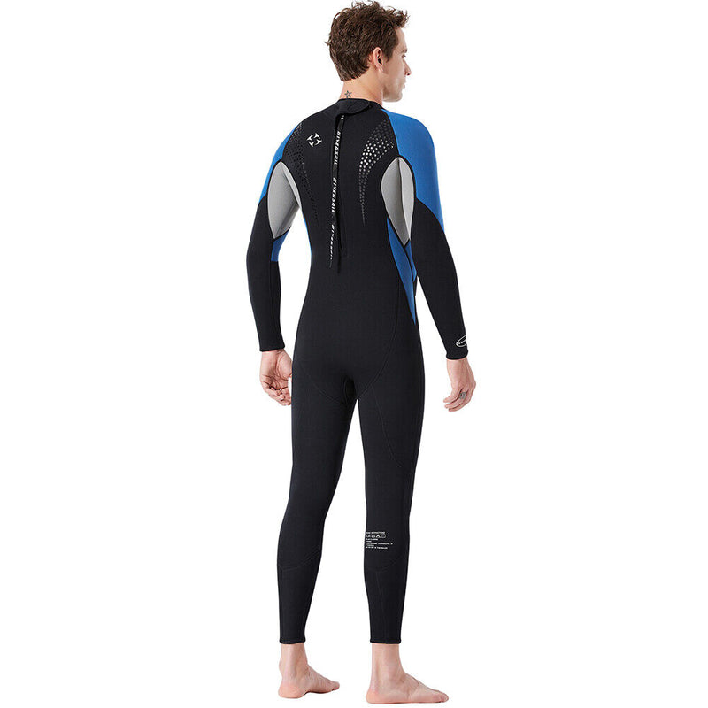 Neoprene Wetsuit 3mm Men Diving Cold-proof Swimming Snorkeling Surfing Wet Suit
