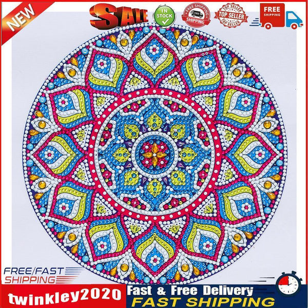 5D Part Special Shaped Drill Luminous Diamond Painting Mandala Art (GT106) Newly