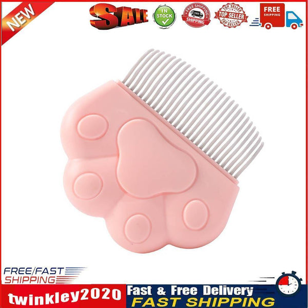 Cat Needle Massage Combs Cat Claw Hair Remover Pet Grooming Brush (Pink) Newly