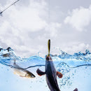 10x 9cm 4.2g Bionic Mandarin Fish Fishing Lures Artificial Soft Bait (9)