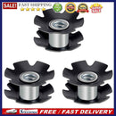 3pcs Mountain Bike Fangled Nut 28.6mm Bicycle Steer Tube Ahead Headset Star