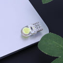 10pcs 12V T10 W5W Bulb White LED Lamp COB Silicone Bowl Car Turn Side Lamp