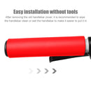 Mountain Bike Handlebar Grips Cover Soft Bicycle Handle Grips Set (Red) Newly