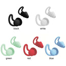 Silicone Ear Plugs Sound Insulation Anti Noise Sleeping Earplugs (Black)